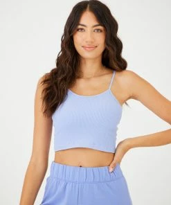 ONZIE Seamless Tank - Periwinkle Tops