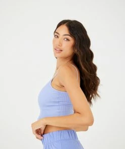 ONZIE Seamless Tank - Periwinkle Tops