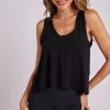 ONZIE Tops Om Tank - Black 2 ONZIE Tops Om Tank - Black