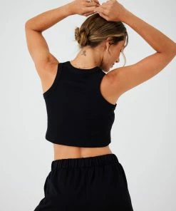 ONZIE Sculpt Tank - Black Core Rib