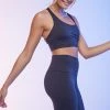ONZIE Eco Luxe Bra - Black Tops