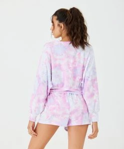 ONZIE Bella Sweatshirt - Prismatic Tie Dye