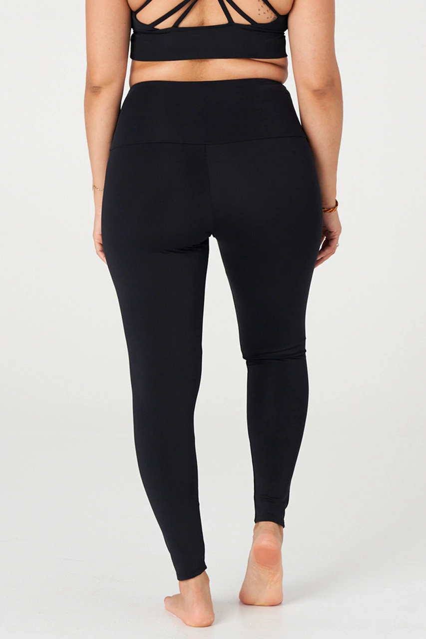 Onzie Flow High Rise Long Legging - Black 6 Onzie Flow High Rise Long Legging - Black