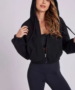 ONZIE Jet Set Jacket - Black Tops