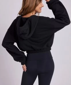 ONZIE Jet Set Jacket - Black Tops