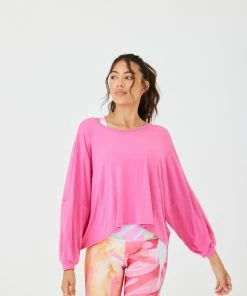 ONZIE Om Top - Pink Carnation