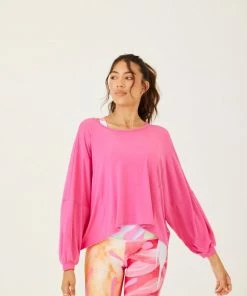 ONZIE Om Top - Pink Carnation