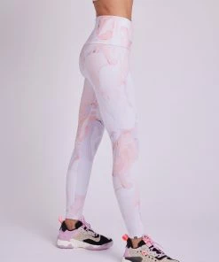 ONZIE Women's New High Rise Legging - Sunset Marble