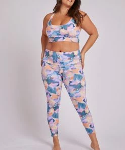 ONZIE High Rise Legging - Flora Aura