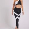 ONZIE Cadence Legging - Black White Combo Women's New