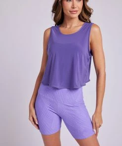 ONZIE Runner Tank - Purple Women's New