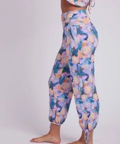 ONZIE Women's New Gypsy Pant - Flora Aura 8 ONZIE Women's New Gypsy Pant - Flora Aura