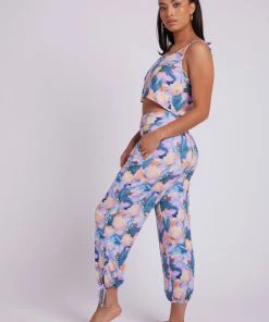 ONZIE Women's New Gypsy Pant - Flora Aura 9 ONZIE Women's New Gypsy Pant - Flora Aura