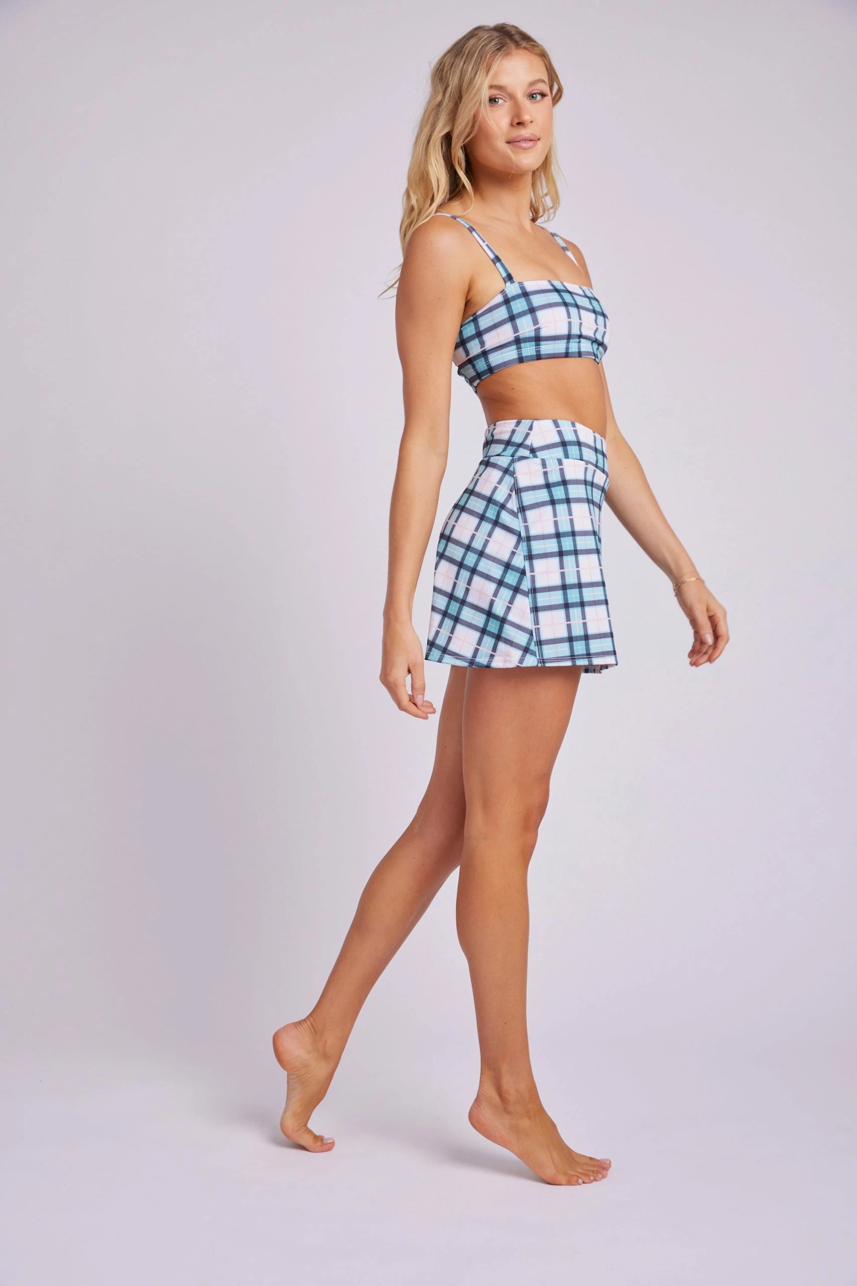 ONZIE Tennis Skirt - Forever Plaid 4 ONZIE Tennis Skirt - Forever Plaid