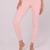 ONZIE Women's New Eco Luxe Legging - Peach Quartz 1 ONZIE Women's New Eco Luxe Legging - Peach Quartz