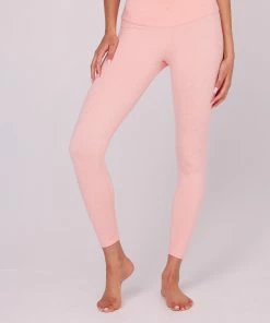 ONZIE Women's New Eco Luxe Legging - Peach Quartz