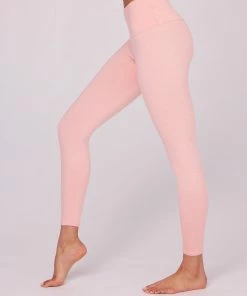 ONZIE Women's New Eco Luxe Legging - Peach Quartz