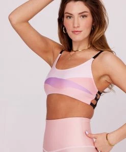 ONZIE Women's New Sustainable Soul Graphic Elastic Bra - Selena Moon