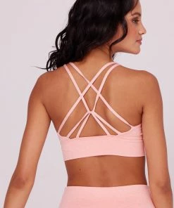 ONZIE Women's New Eco Luxe Bra - Peach Quartz 8 ONZIE Women's New Eco Luxe Bra - Peach Quartz
