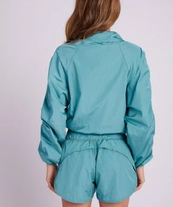 ONZIE Women's New Parachute Jacket - Aquamarine