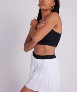 ONZIE Pleated Tennis Skirt - White