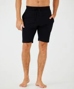 ONZIE Men's Sweat Short - Black Fleece