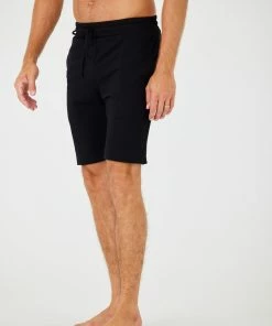 ONZIE Men's Sweat Short - Black Fleece
