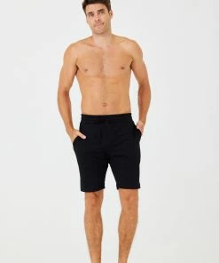 ONZIE Men's Sweat Short - Black Fleece