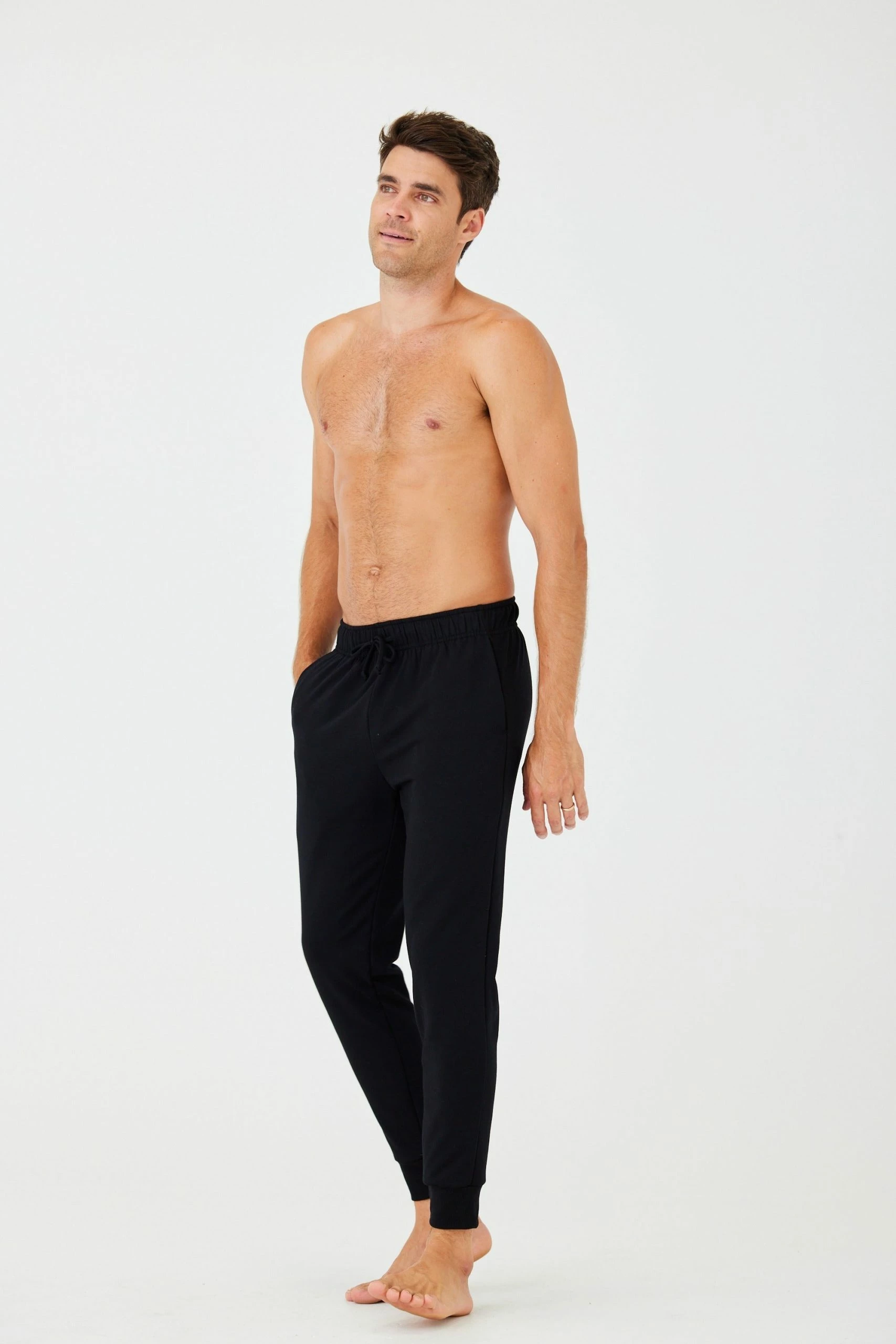 ONZIE Men's New Men's Sweatpant - Black Fleece 5 ONZIE Men's New Men's Sweatpant - Black Fleece