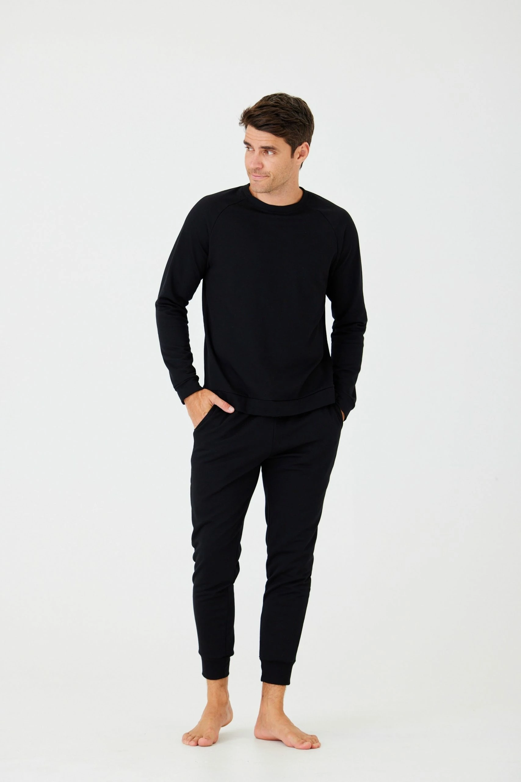 ONZIE Men's Sweatshirt - Black Fleece Men's New 5 ONZIE Men's Sweatshirt - Black Fleece Men's New