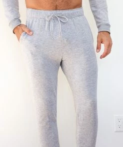 ONZIE Men's Sweatpant - Heather Gray Fleece