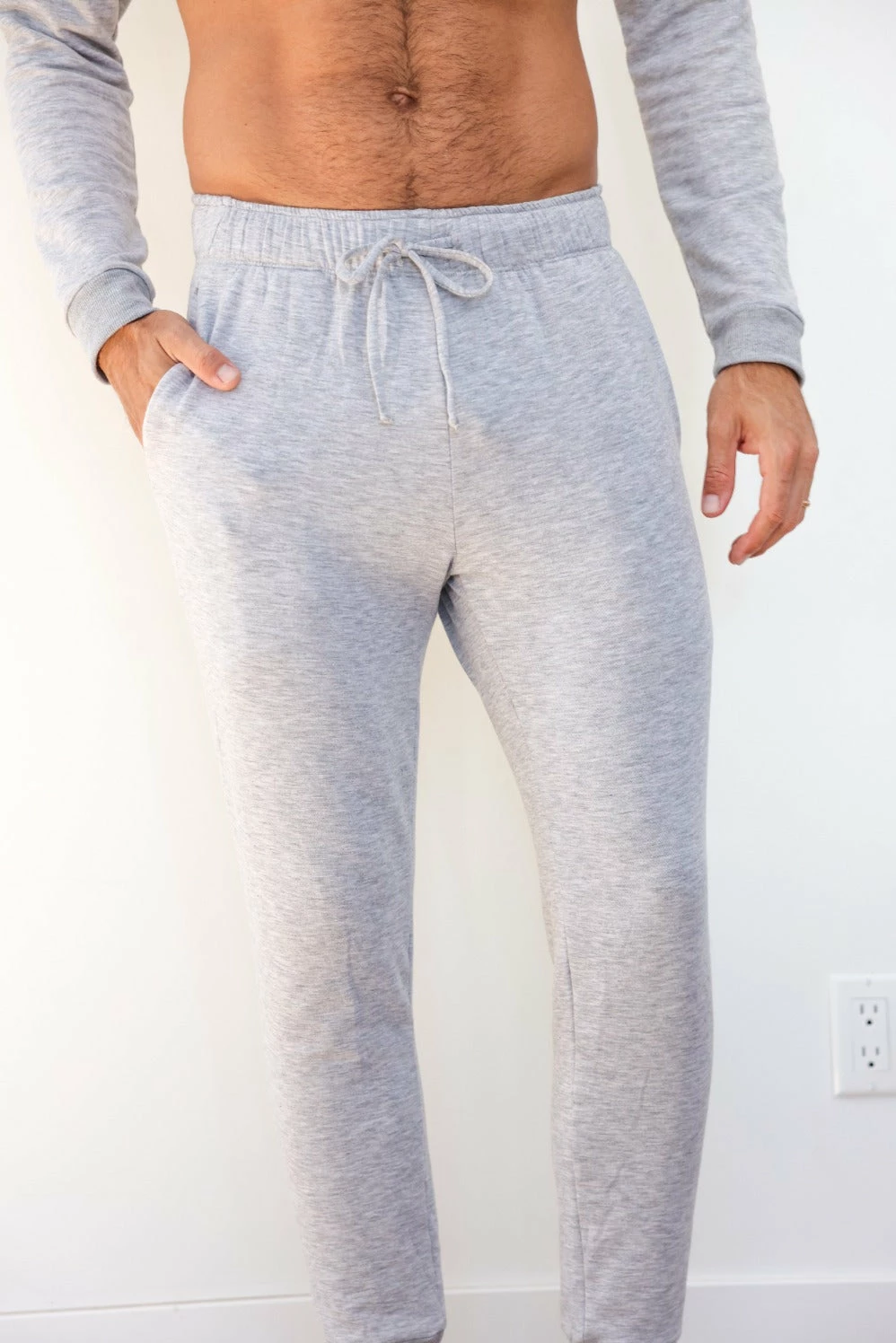 ONZIE Men's Sweatpant - Heather Gray Fleece 3 ONZIE Men's Sweatpant - Heather Gray Fleece