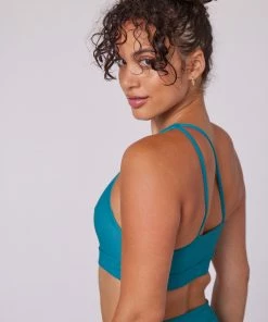 ONZIE Sutra Bra - Aquamarine Rib 13 ONZIE Sutra Bra - Aquamarine Rib