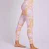 ONZIE High Rise Rib Legging - Summer Groove Women's New 1 ONZIE High Rise Rib Legging - Summer Groove Women's New