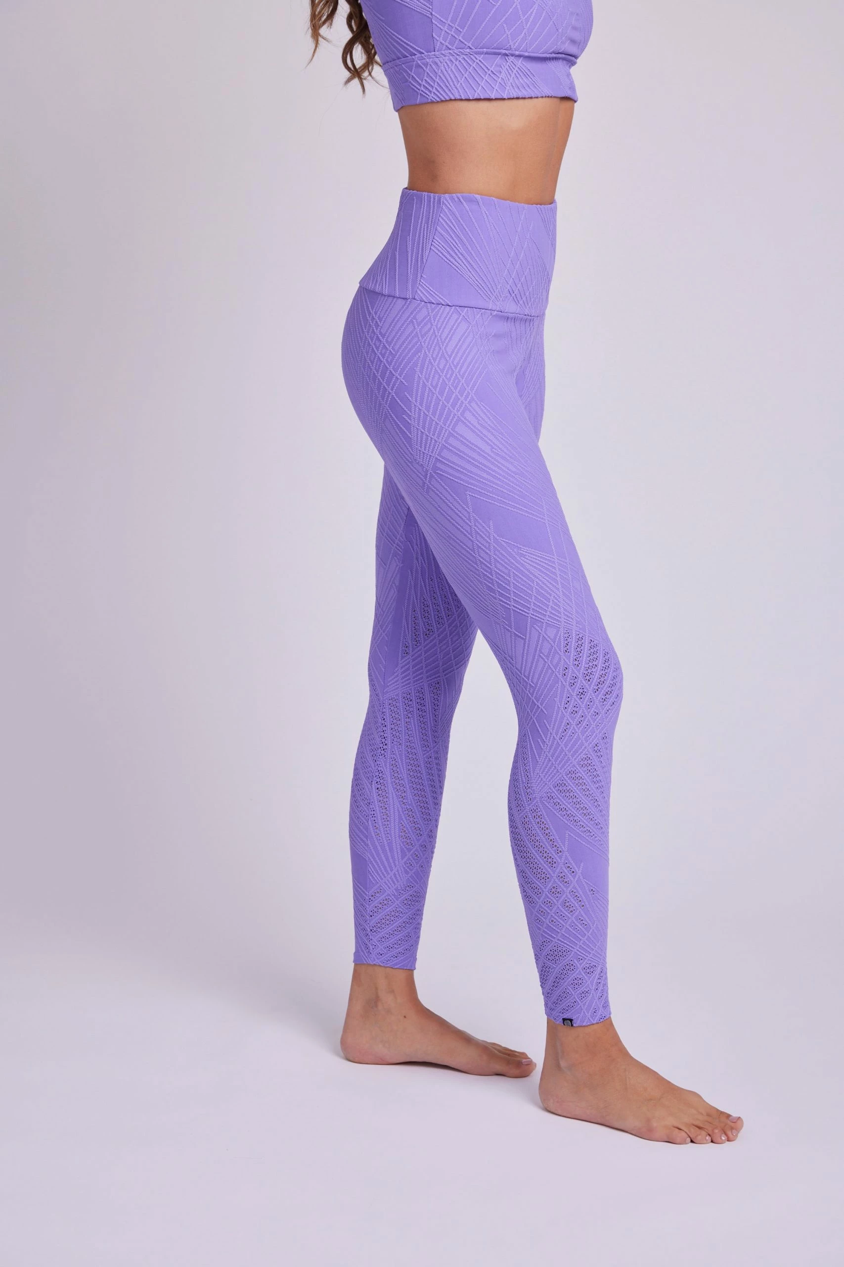 ONZIE Bottoms Selenite Legging - Violet Selenite 4 ONZIE Bottoms Selenite Legging - Violet Selenite