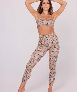 ONZIE Women's New High Rise Legging - Retro Floral 9 ONZIE Women's New High Rise Legging - Retro Floral