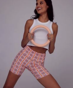 ONZIE Rib Mini Biker Short - Aria Rib Bottoms