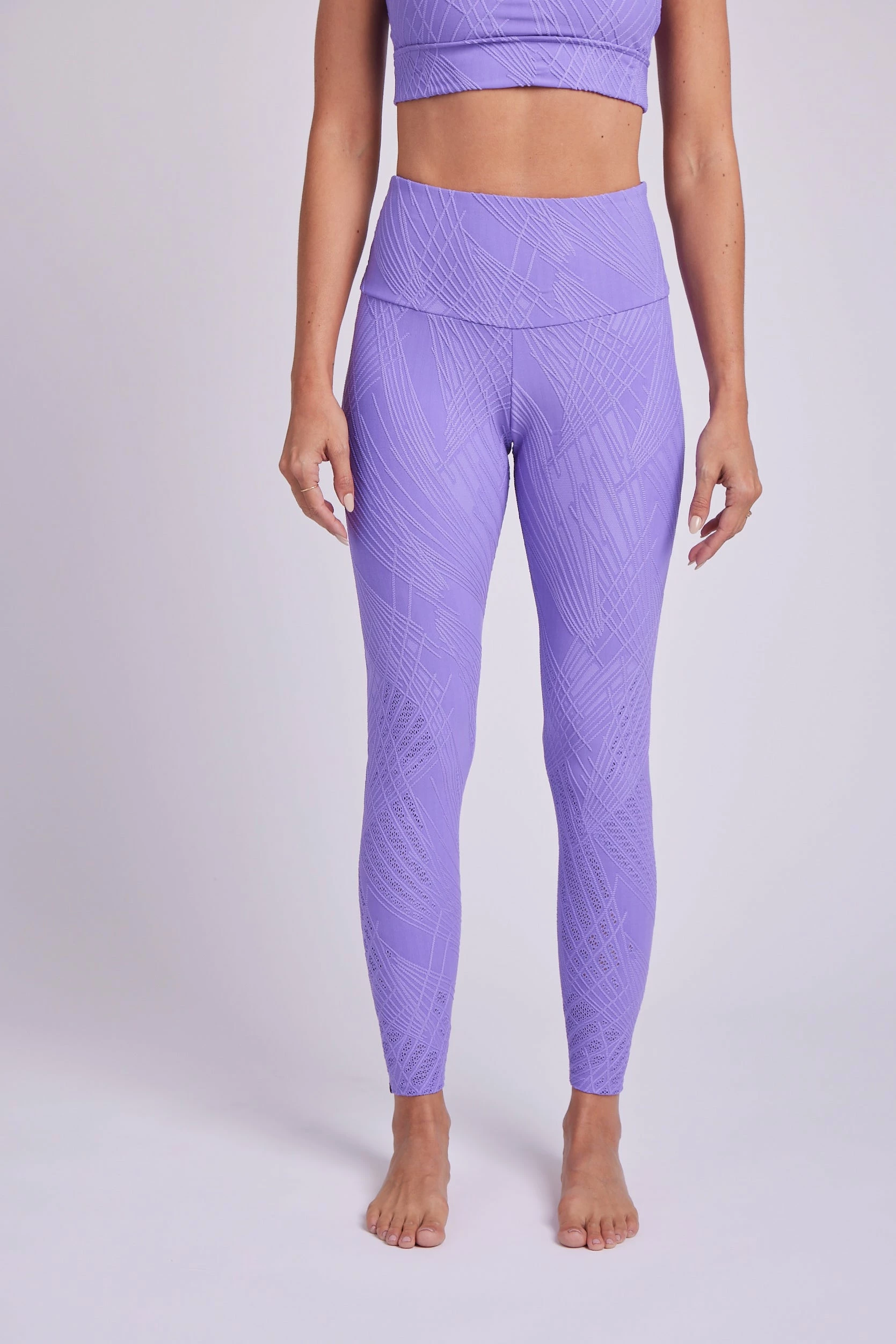 ONZIE Bottoms Selenite Legging - Violet Selenite 6 ONZIE Bottoms Selenite Legging - Violet Selenite